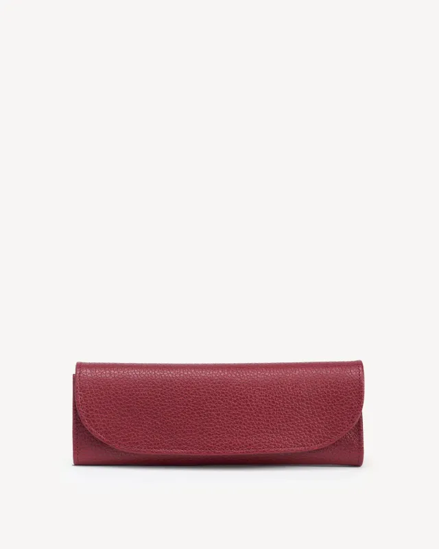 The Travel Jewelry Case Resort Red made by Poppy Barley
