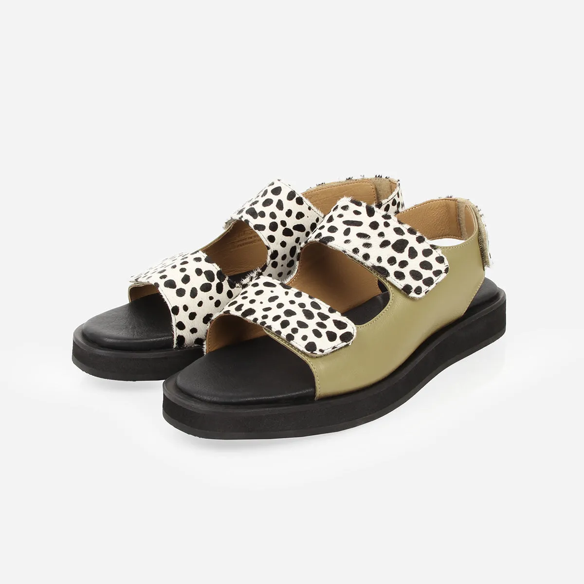 The Wanderlust Sandal 2.0 Matcha and Spots sold by Poppy Barley product image thumbnail 3
