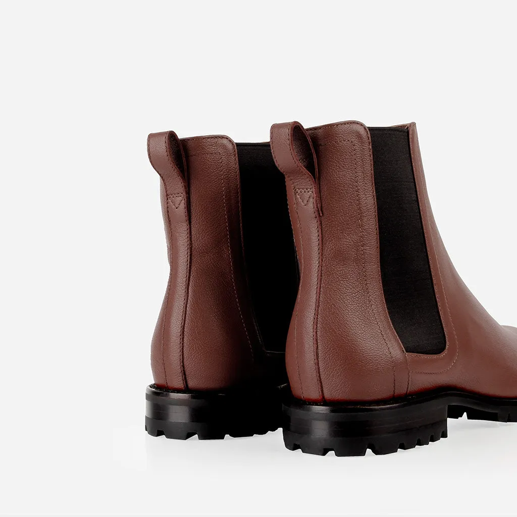 The On Tread Chelsea Boot Redwood sold by Poppy Barley product image thumbnail 5