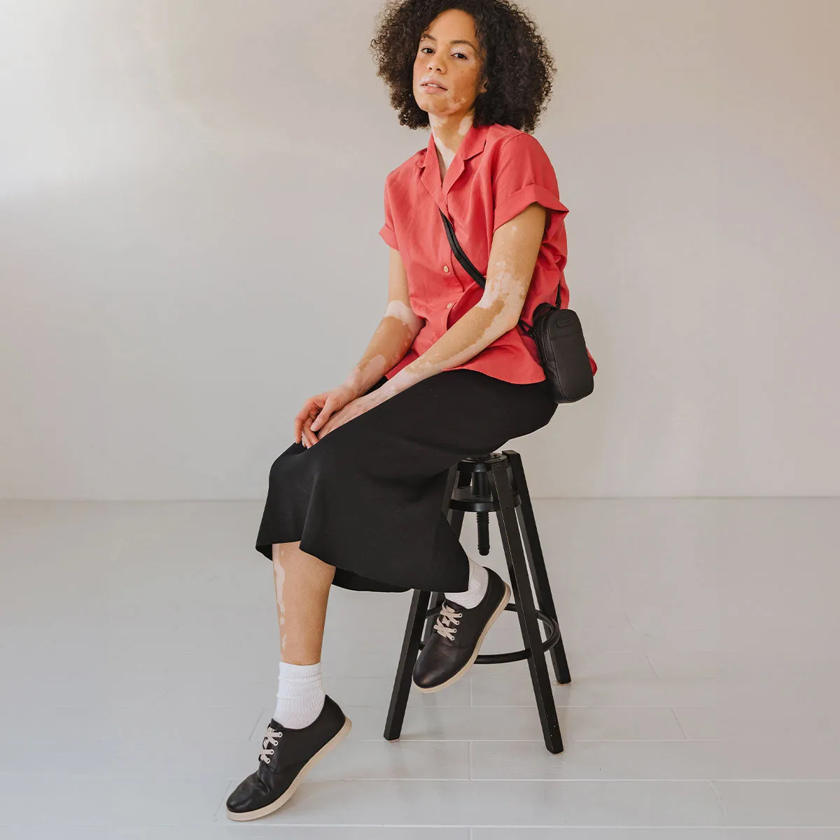 The Eyelet Sneaker Black sold by Poppy Barley product image thumbnail 4