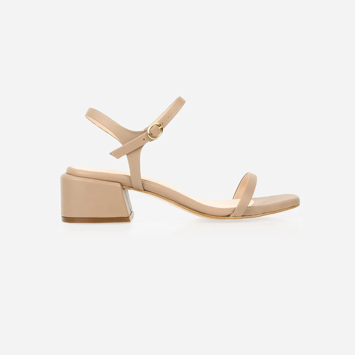 The Lindsay Heeled Sandal Biscotti sold by Poppy Barley