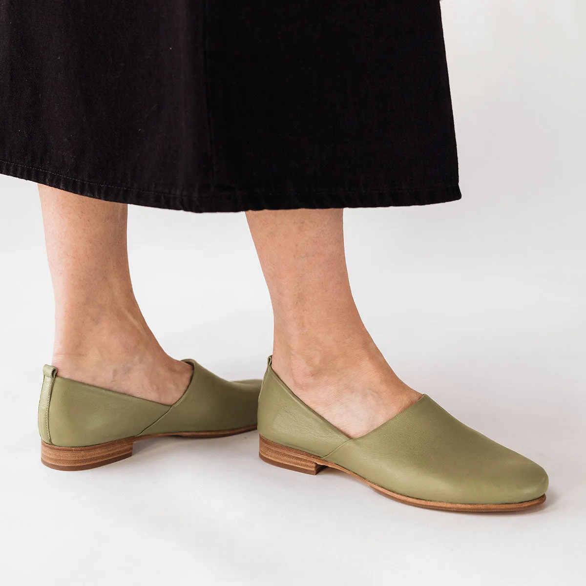The At-Leisure Slip-On 2.0 Matcha sold by Poppy Barley product image thumbnail 2