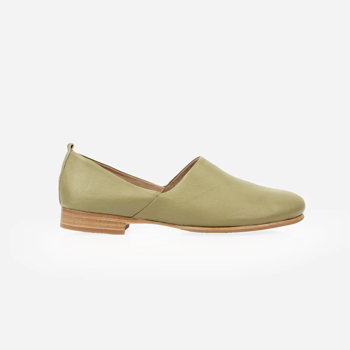 The At-Leisure Slip-On 2.0 Matcha sold by Poppy Barley