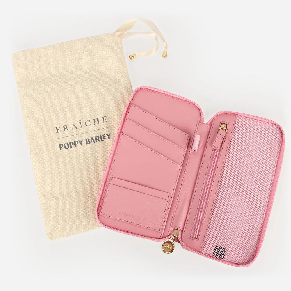 The Flying Solo Passport Holder Fraîche Rose sold by Poppy Barley product image thumbnail 3