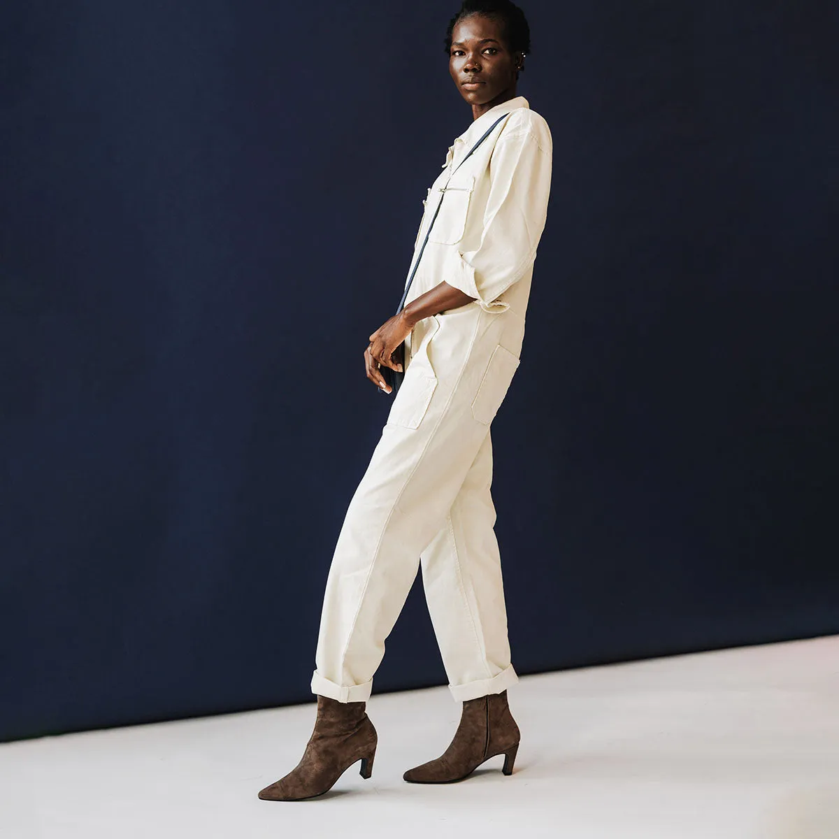 The Toujours Boot Ash Brown Suede sold by Poppy Barley product image thumbnail 3