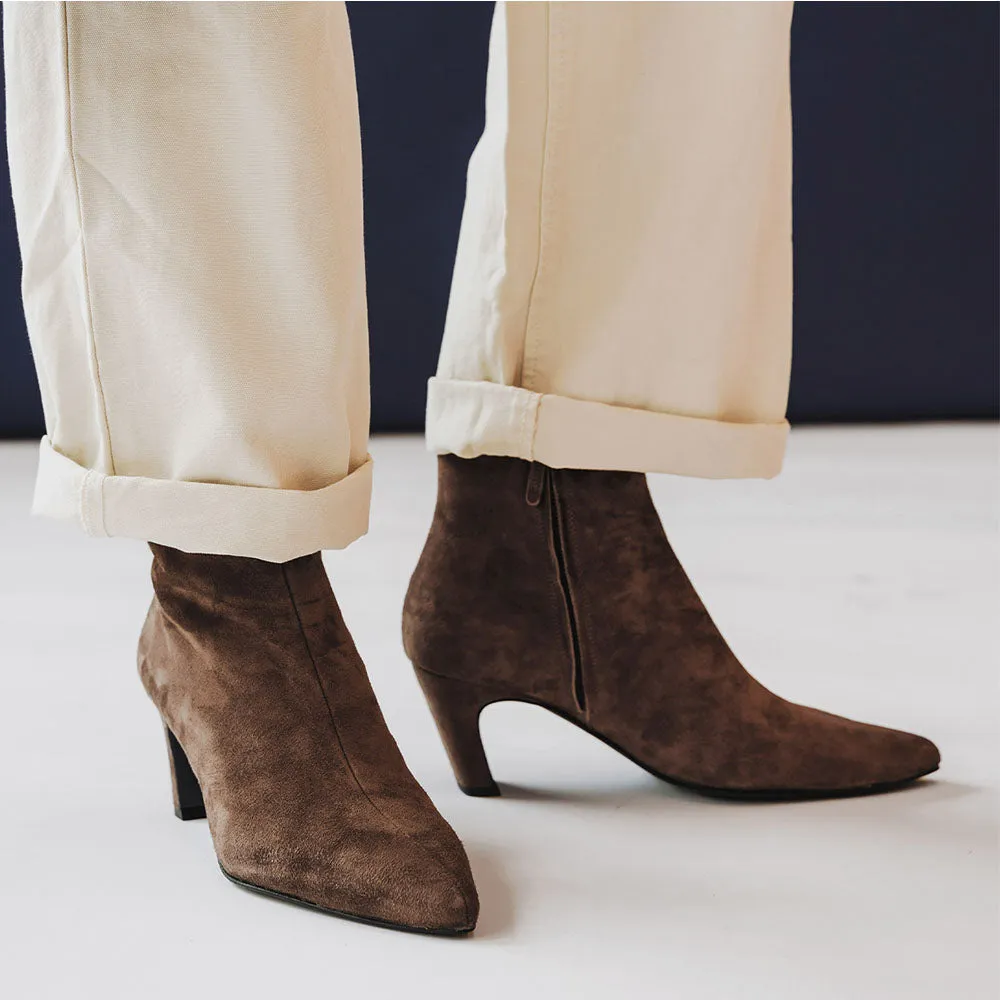 The Toujours Boot Ash Brown Suede sold by Poppy Barley product image thumbnail 2