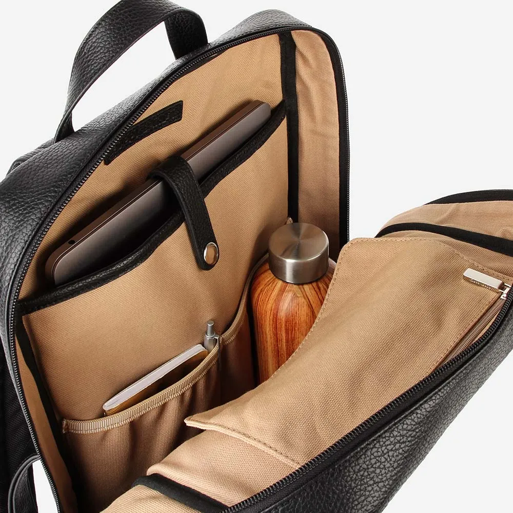 The Slim Backpack Hazelnut sold by Poppy Barley product image thumbnail 4