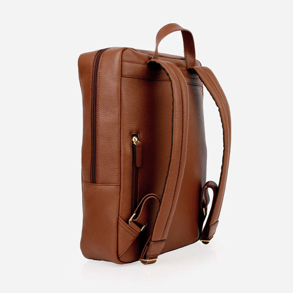 The Slim Backpack Hazelnut sold by Poppy Barley product image thumbnail 3