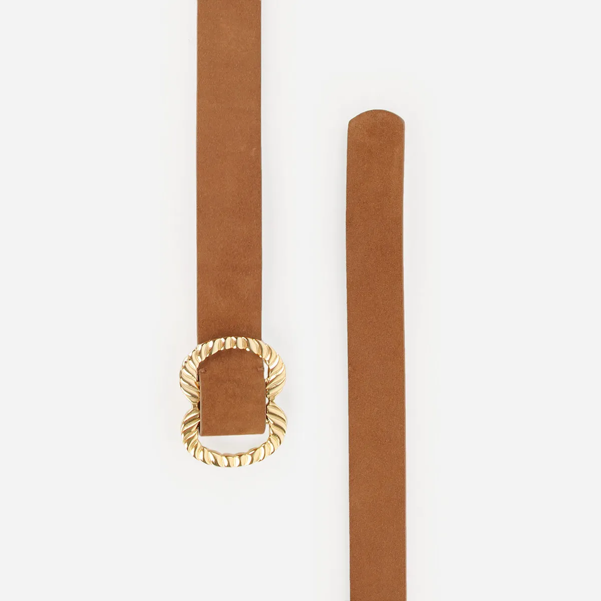 The Infinite Belt Gold Lion Suede sold by Poppy Barley product image thumbnail 4