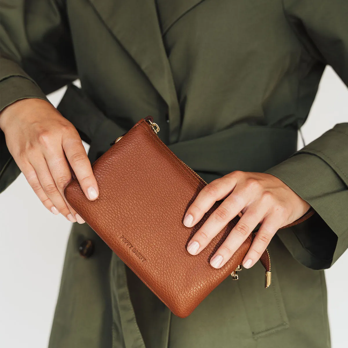 The 3-in-1 Wristlet Hazelnut sold by Poppy Barley product image thumbnail 4