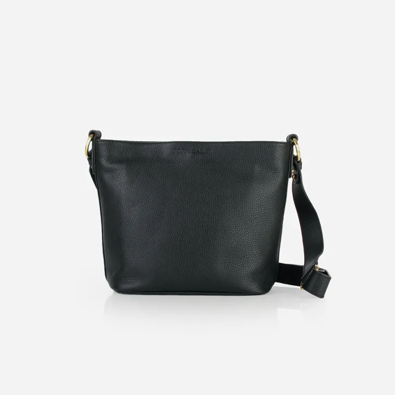 The Right Size Tote Black Pebble sold by Poppy Barley