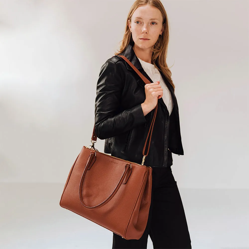 The Co-Worker Tote Hazelnut sold by Poppy Barley product image thumbnail 5