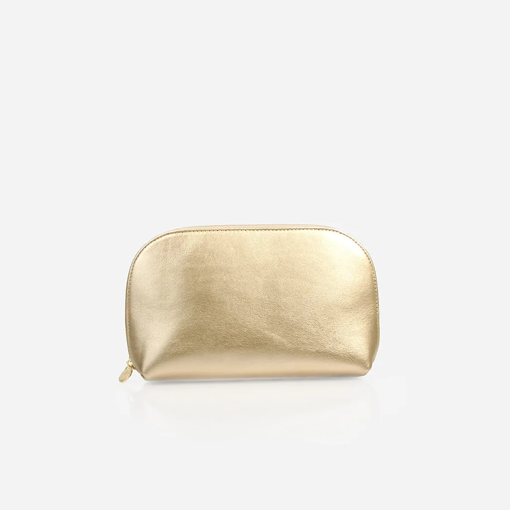 The Universal Pouch Medium Champagne sold by Poppy Barley