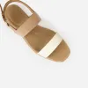 The Patio Sandal Tri-Colour sold by Poppy Barley