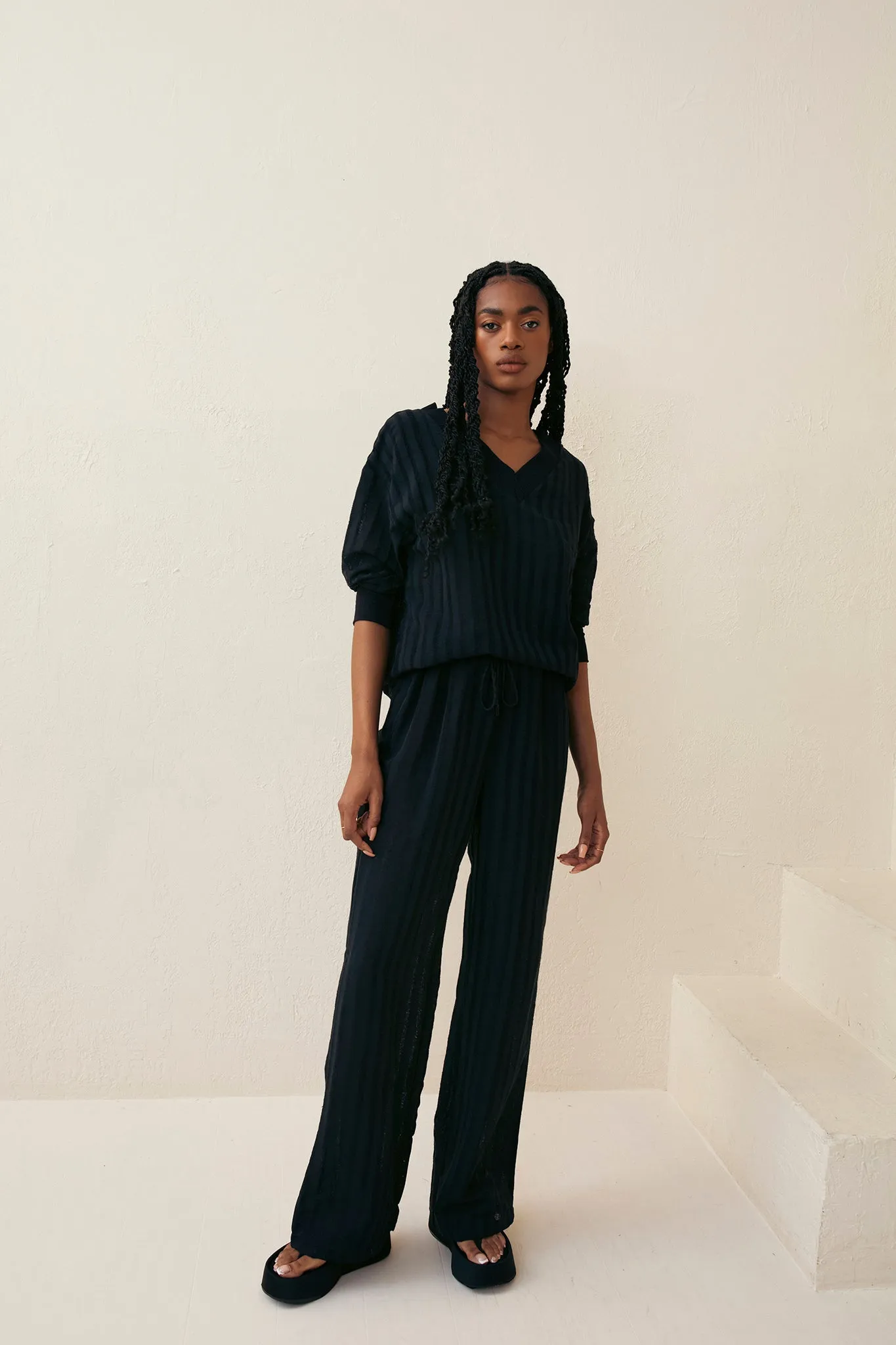 Striped Tonal Sweater sold by Hilary Macmillan product image thumbnail 4