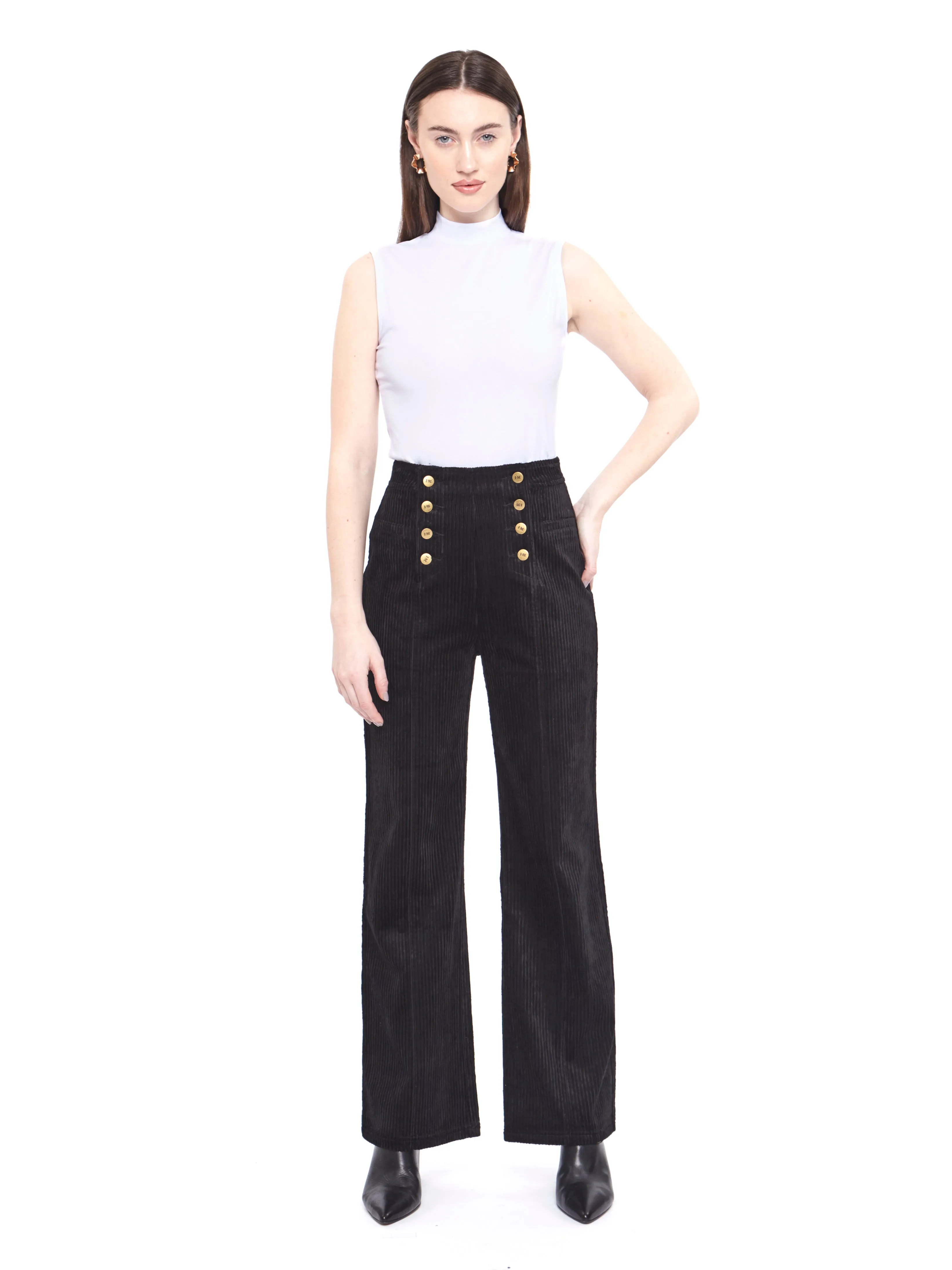 Mock Neck Sleeveless Turtleneck sold by Hilary Macmillan product image thumbnail 3
