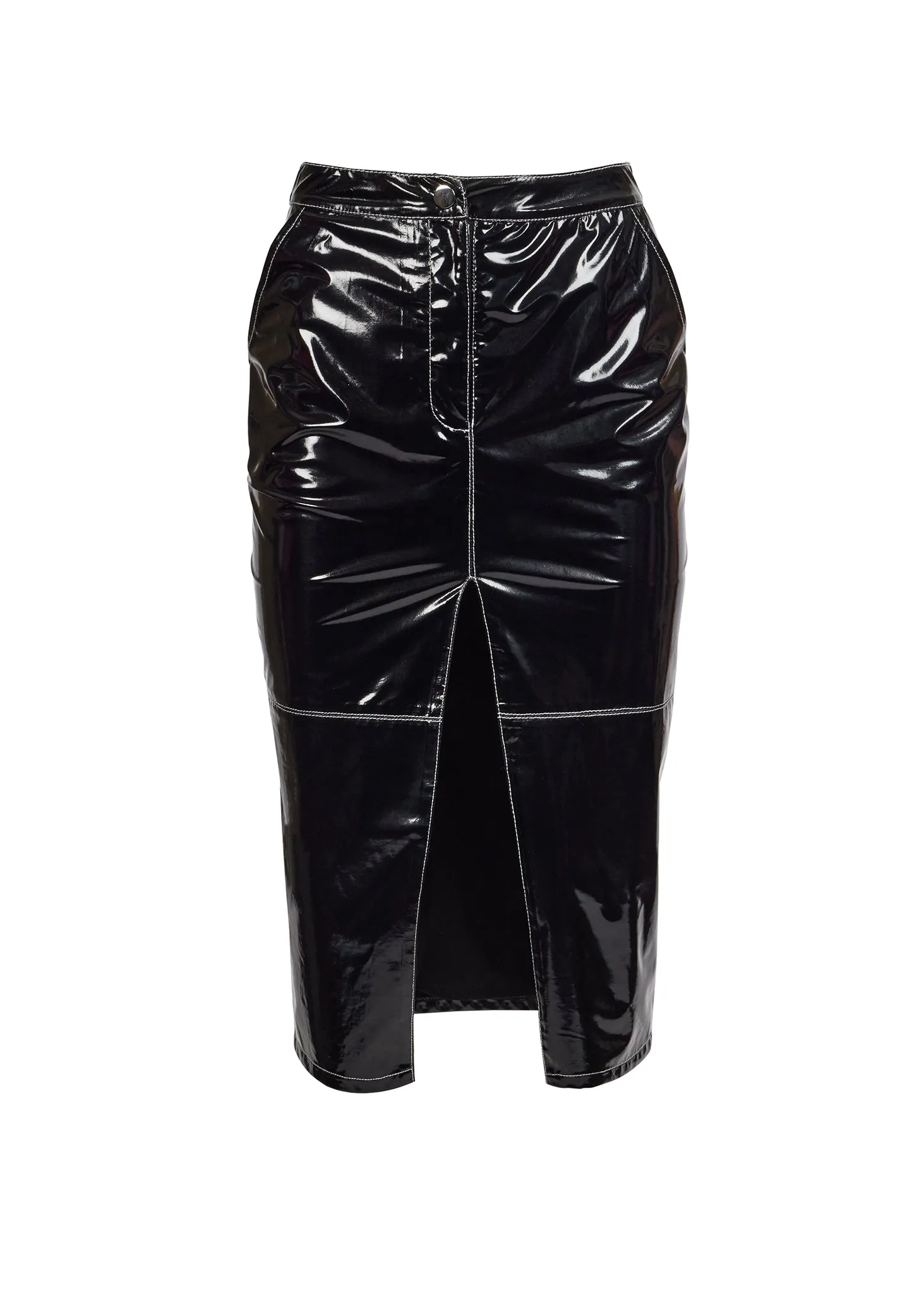Contrast Stitching Pencil Skirt sold by Hilary Macmillan product image thumbnail 3