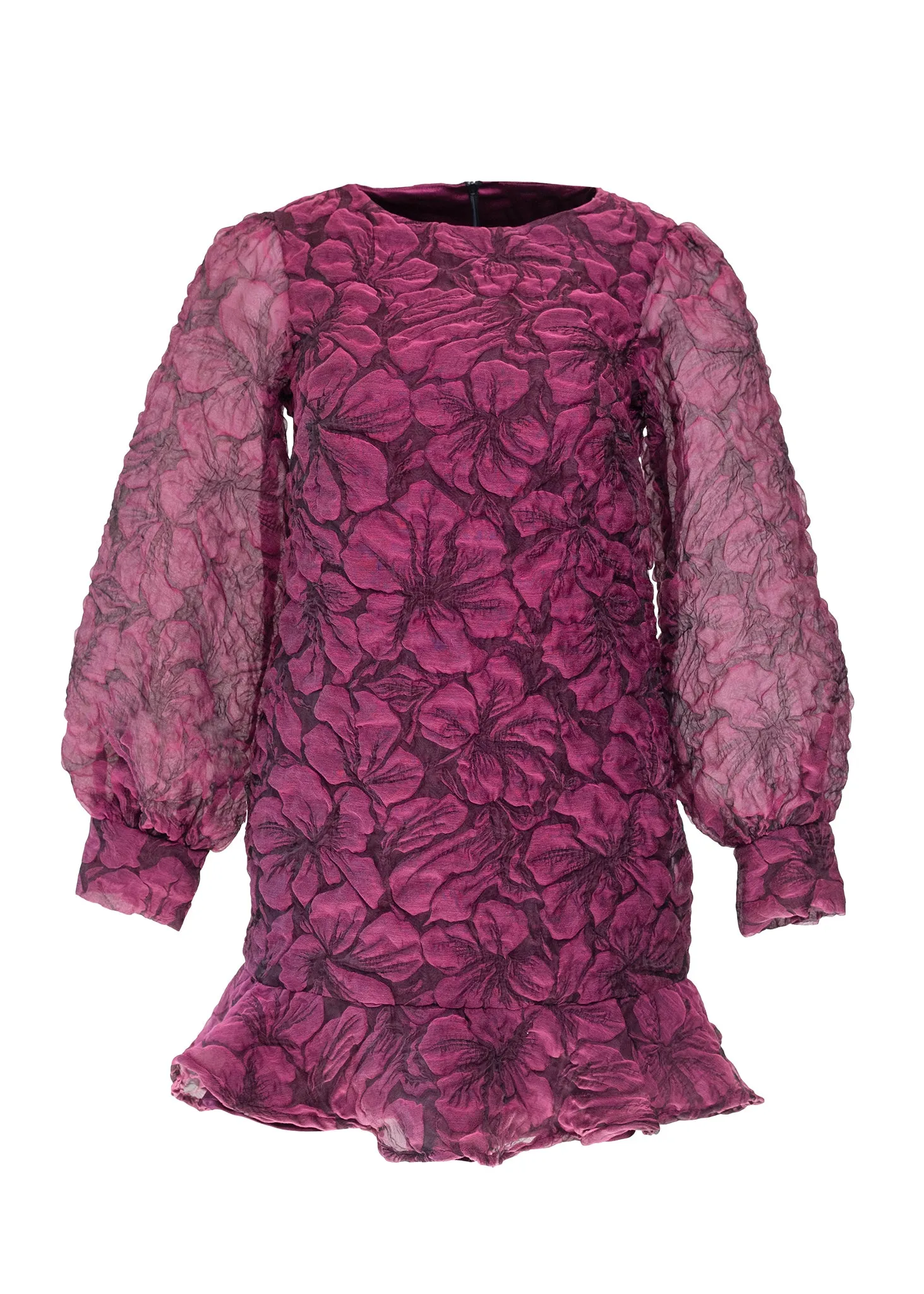 Floral Long Sleeve Mini Dress sold by Hilary Macmillan product image thumbnail 4