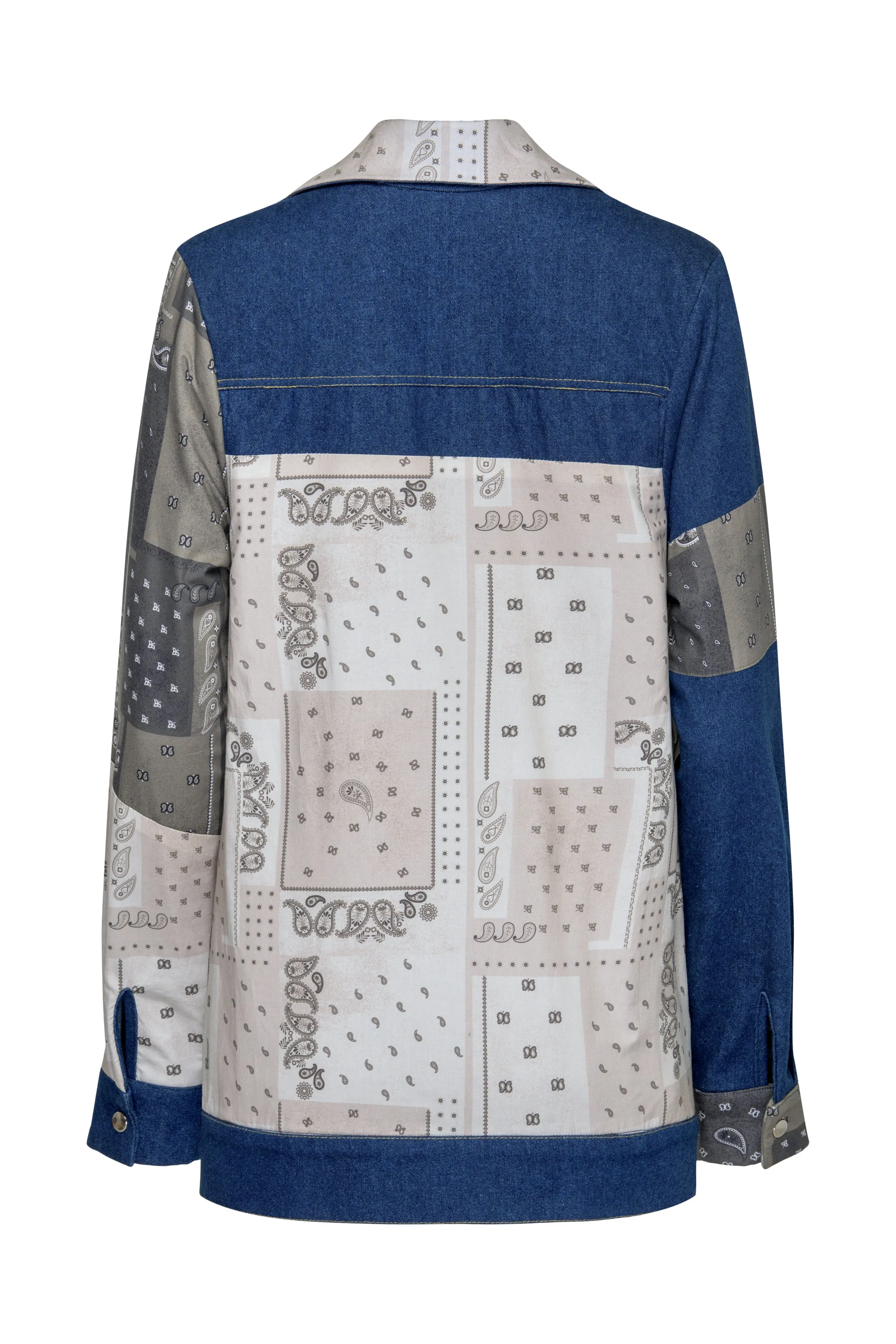 Patch Denim Jacket sold by Hilary Macmillan product image thumbnail 4