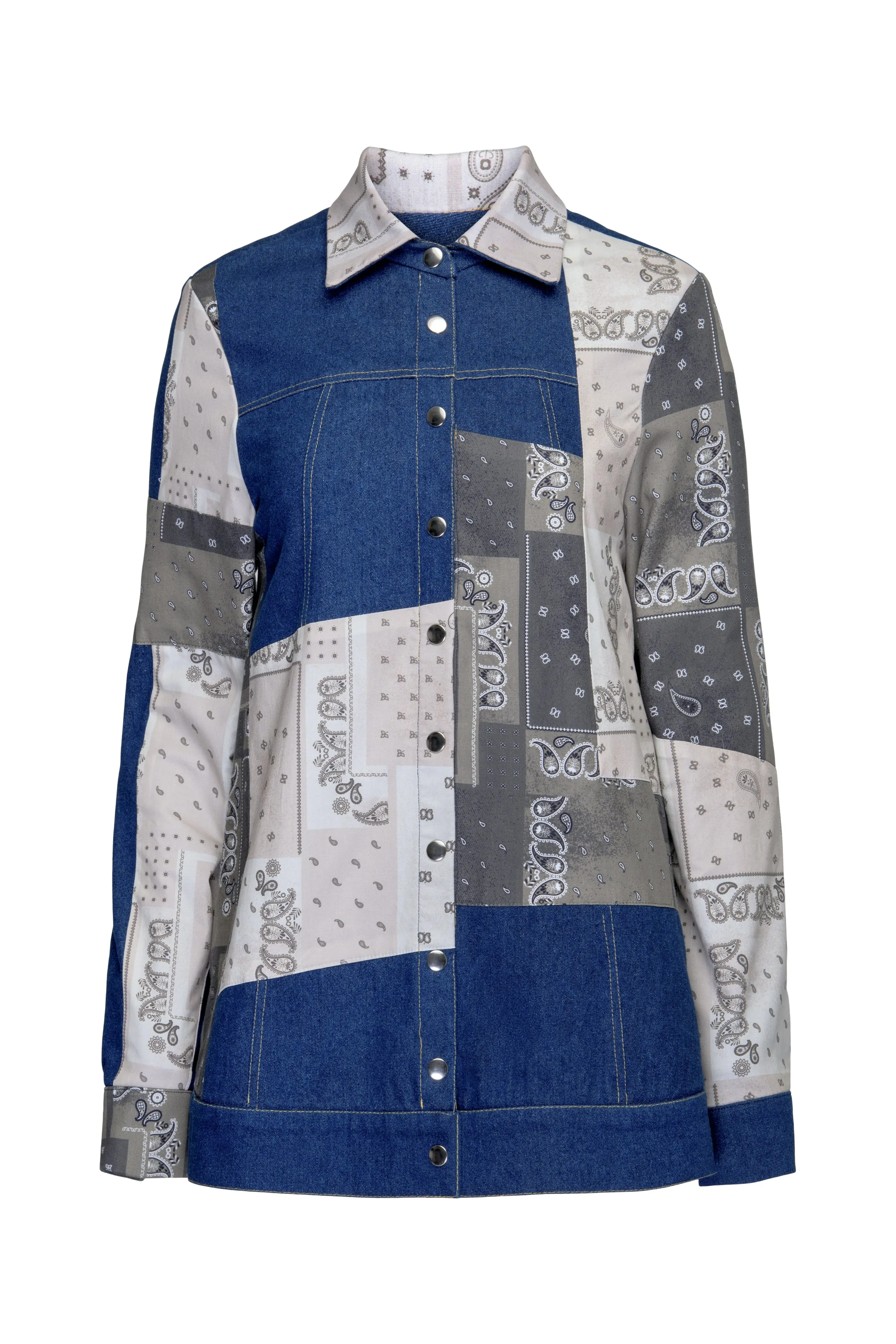 Patch Denim Jacket sold by Hilary Macmillan product image thumbnail 3