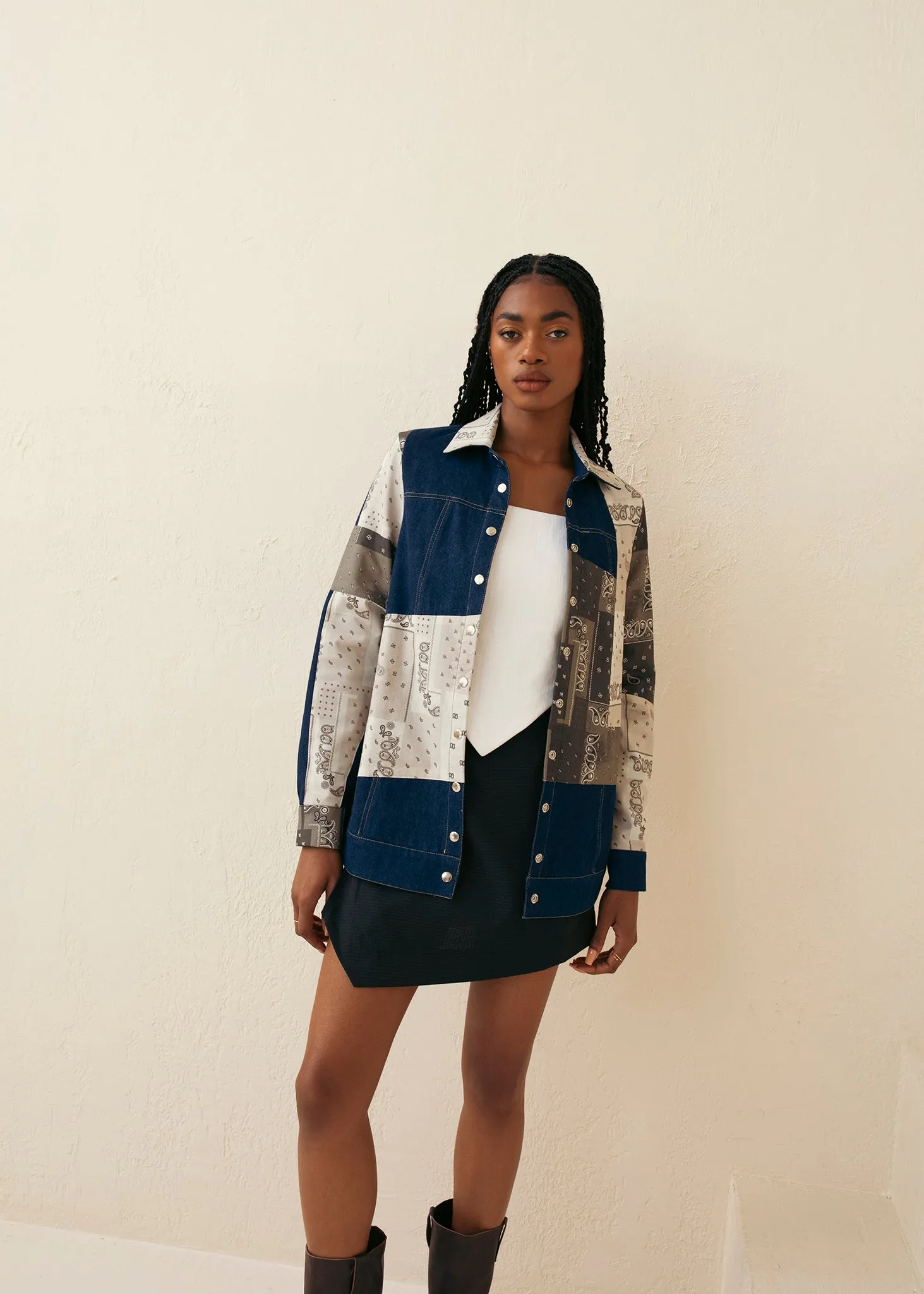 Patch Denim Jacket sold by Hilary Macmillan