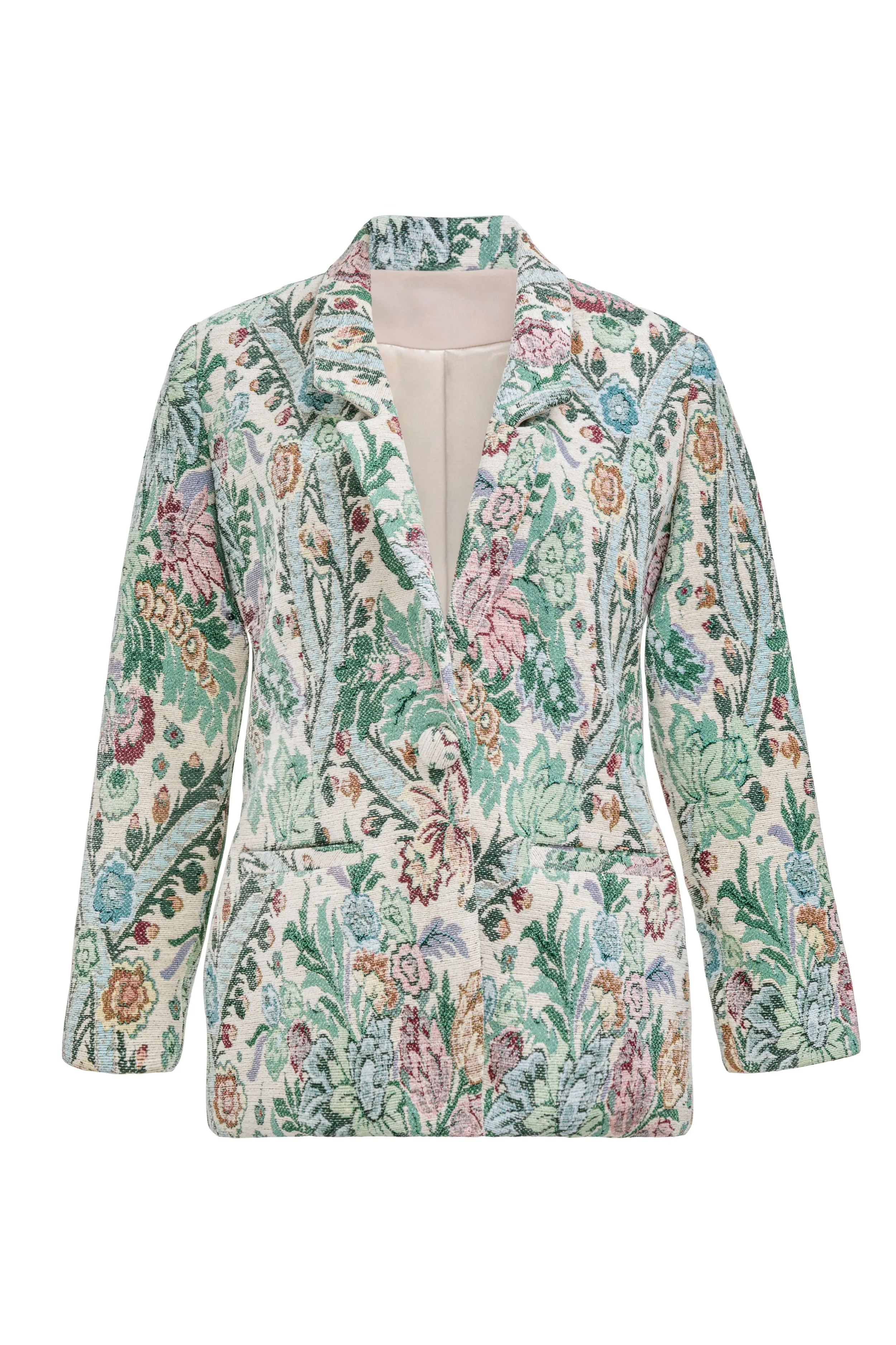 Jacquard Floral Blazer sold by Hilary Macmillan product image thumbnail 3