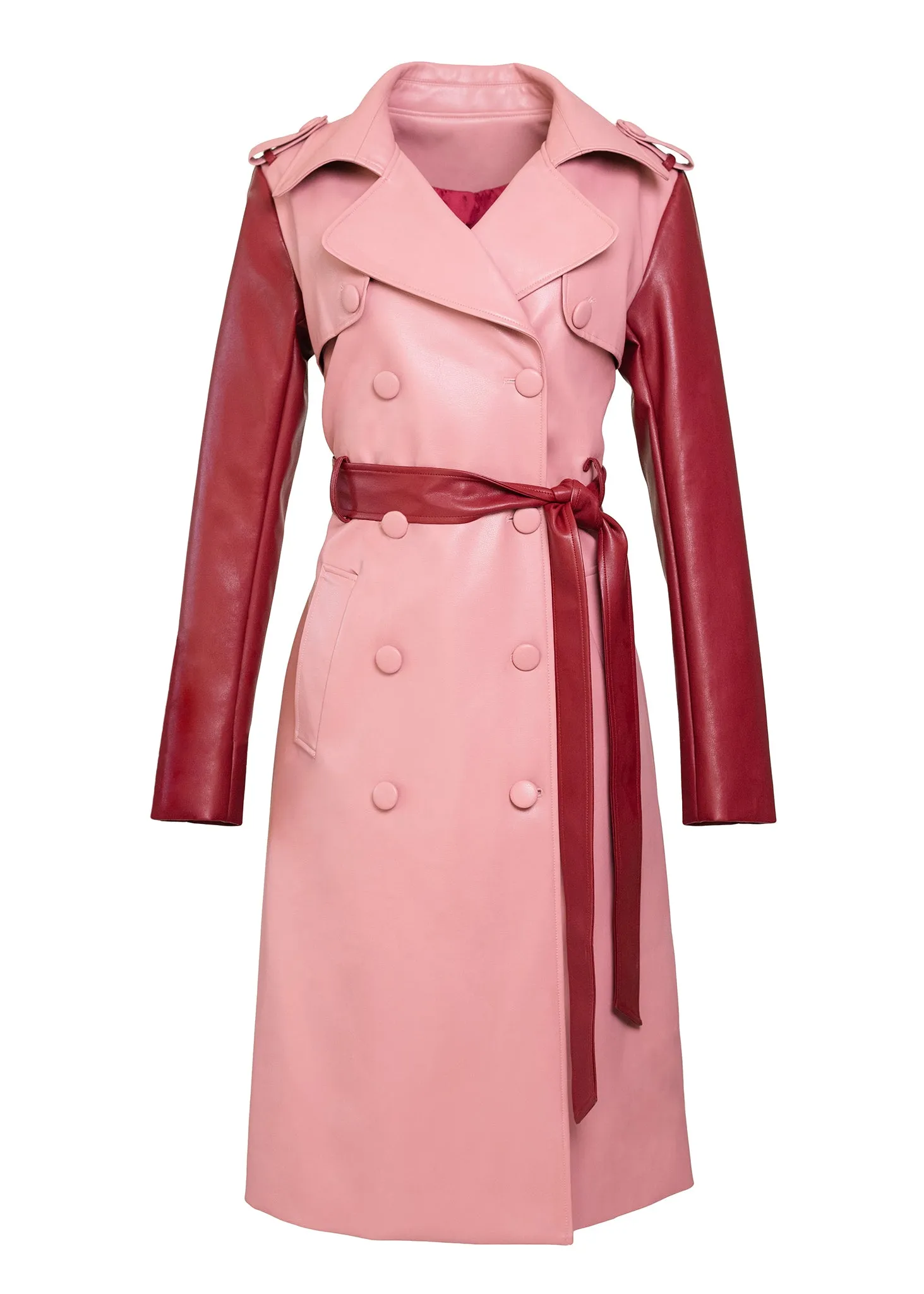 Two-Tone Trench Coat sold by Hilary Macmillan product image thumbnail 4