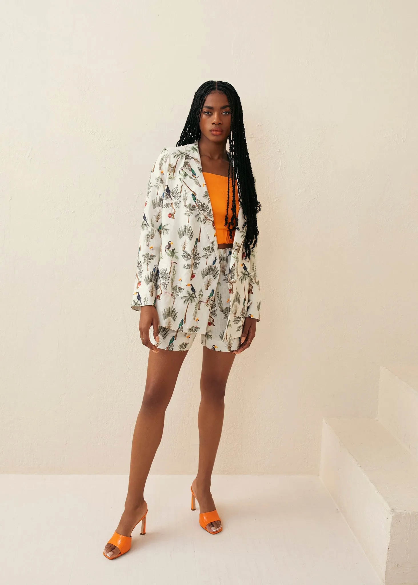 Tropics Printed Blazer sold by Hilary Macmillan