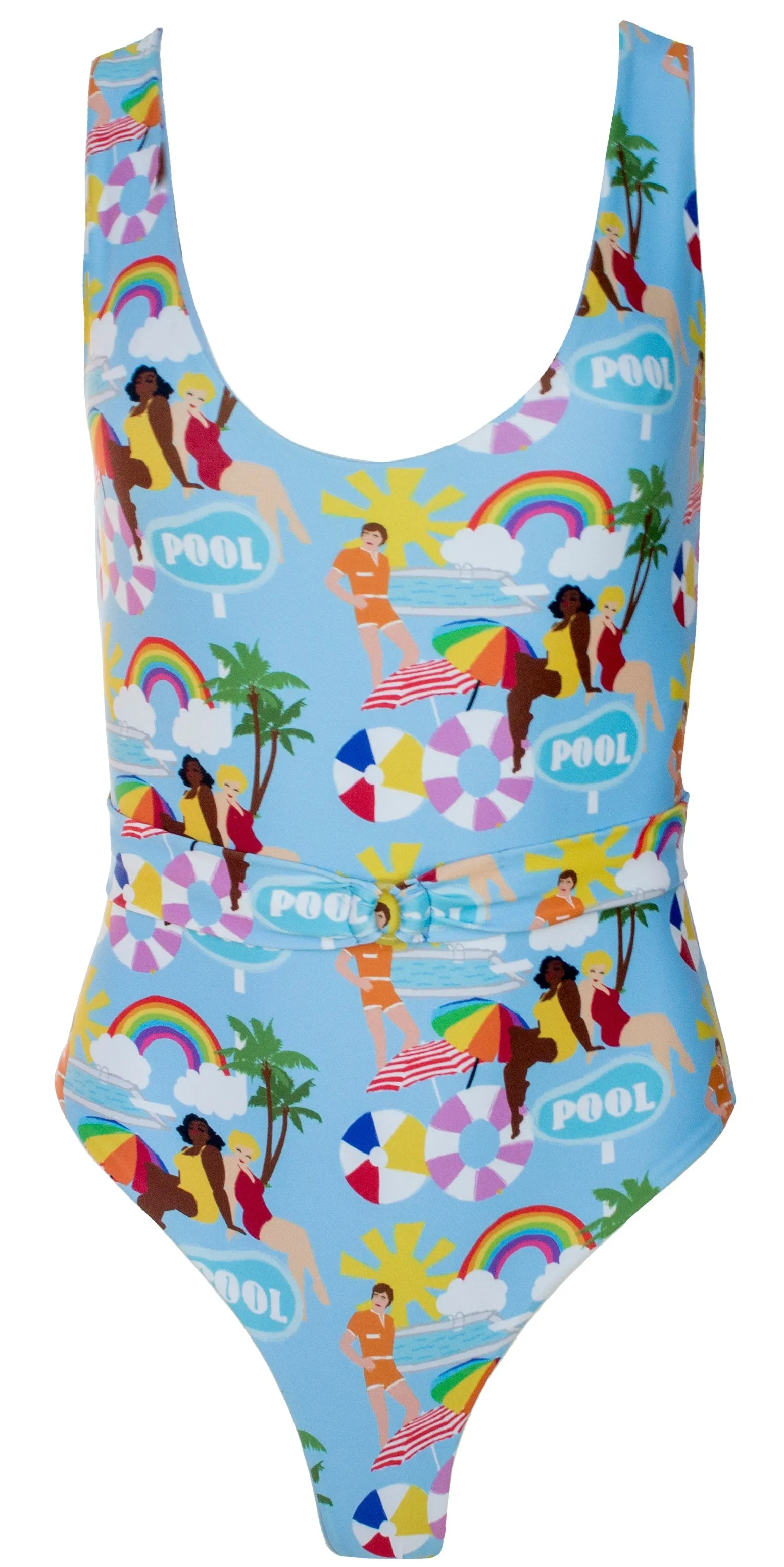 Poolside Printed One Piece sold by Hilary Macmillan product image thumbnail 5
