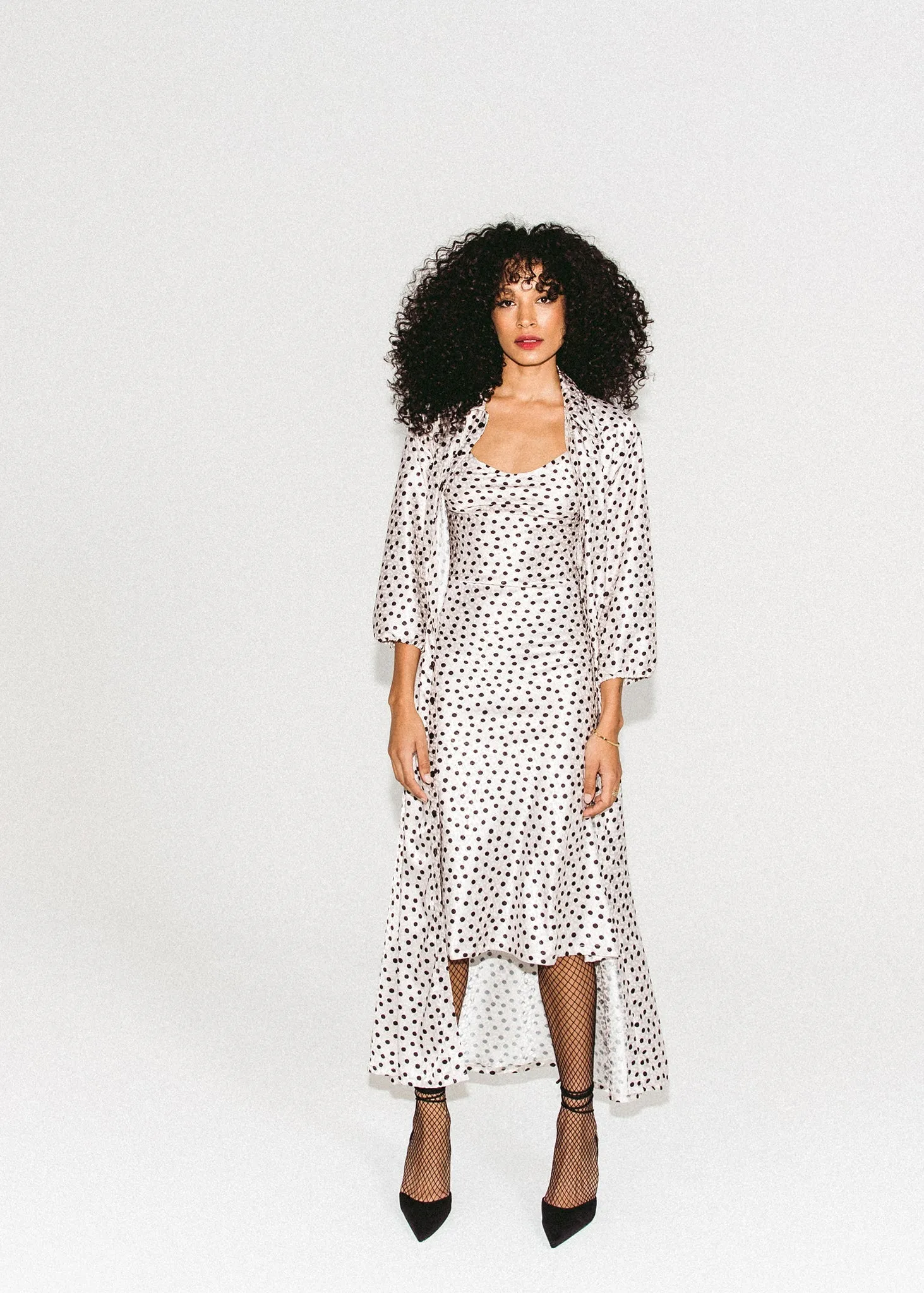 Polka Dot Blouse Dress sold by Hilary Macmillan product image thumbnail 2