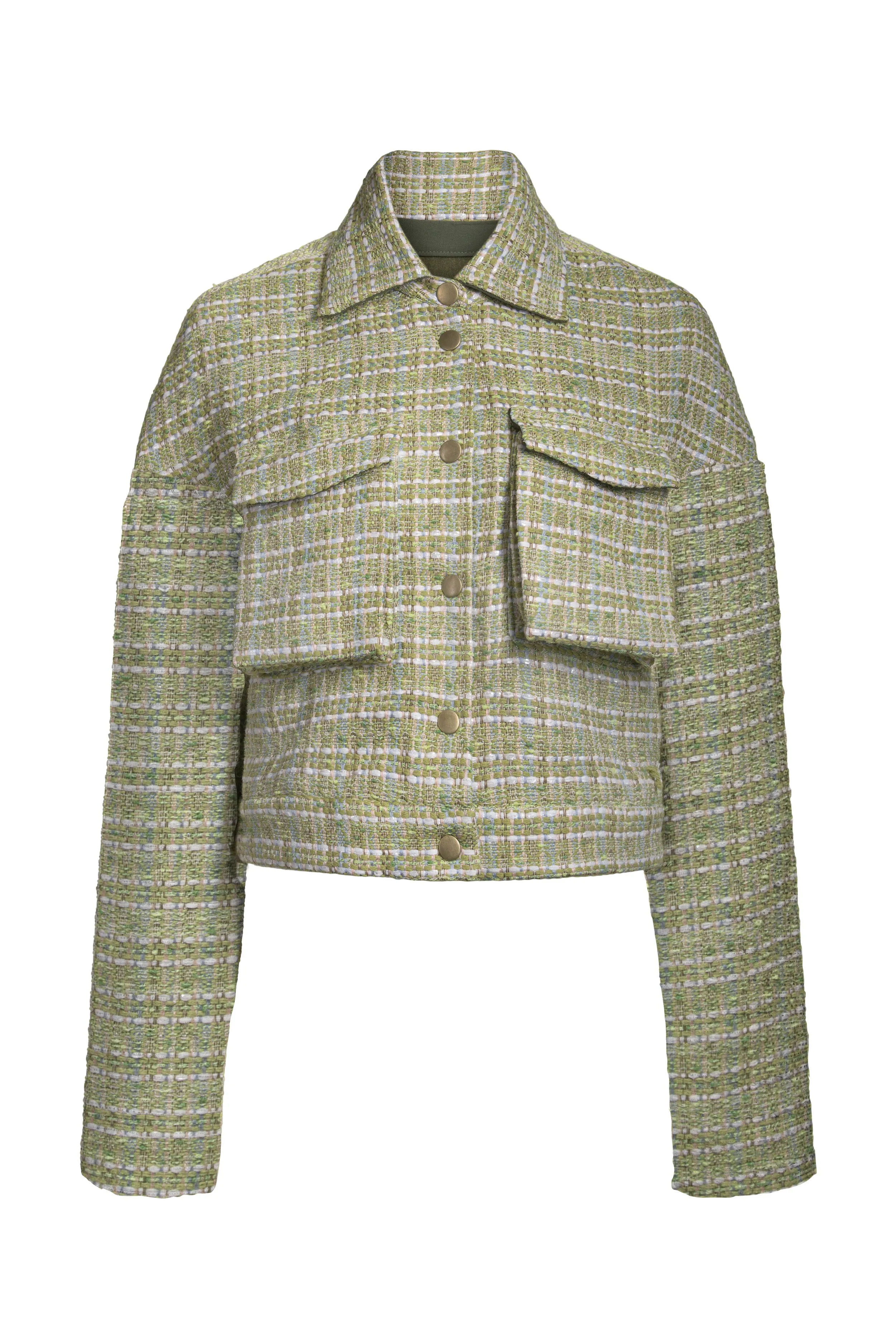 Tweed Crop Jacket sold by Hilary Macmillan product image thumbnail 2