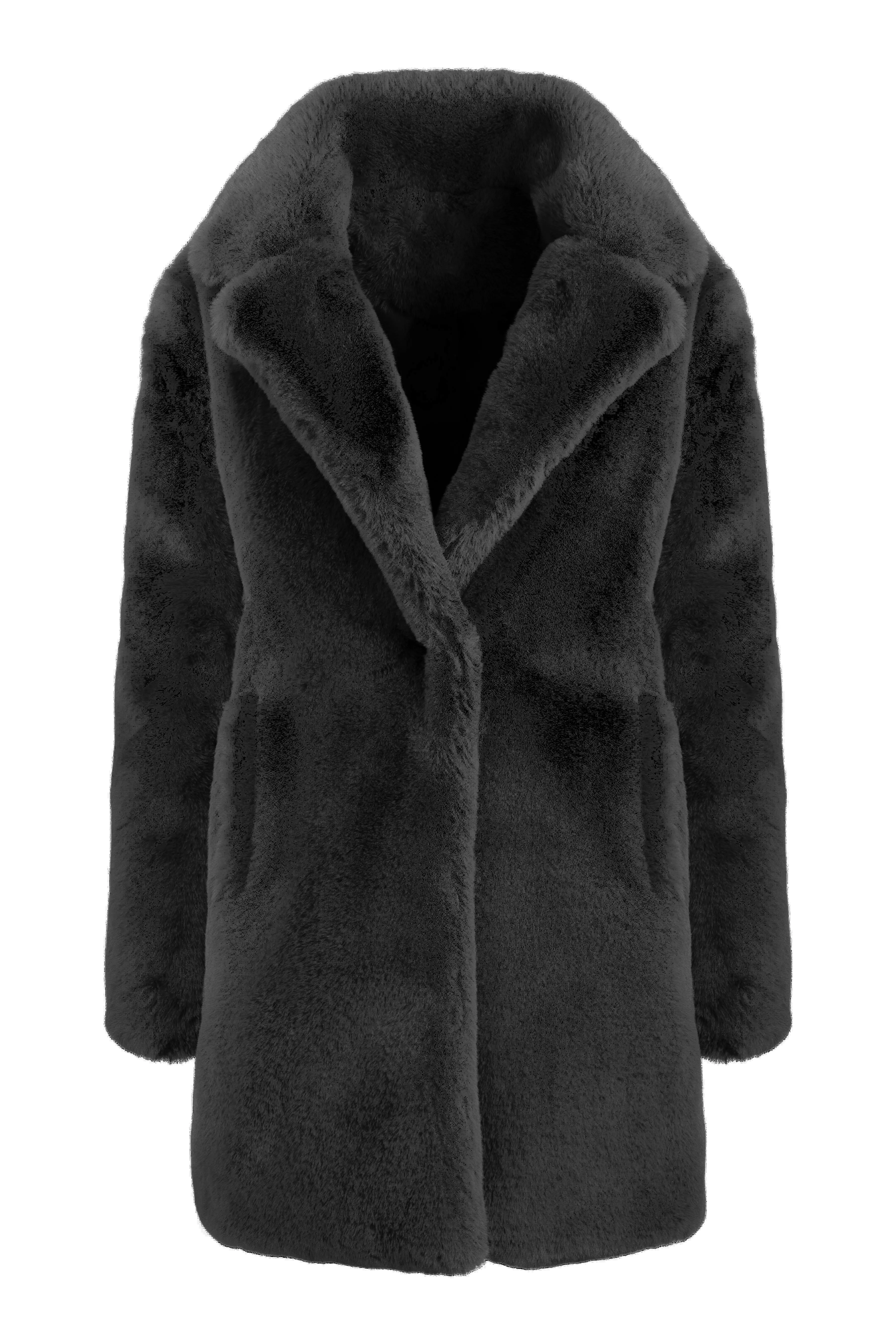 Short Faux Fur Teddy Coat sold by Hilary Macmillan product image thumbnail 3