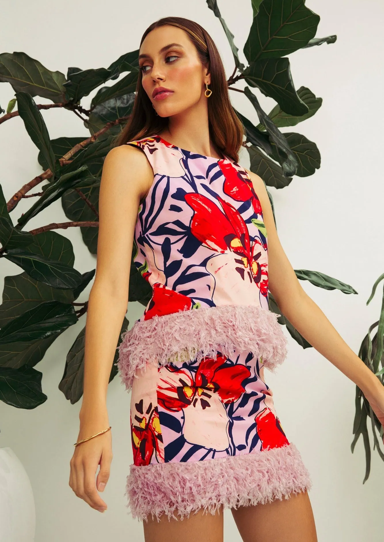 'Feather' Hem Skirt sold by Hilary Macmillan