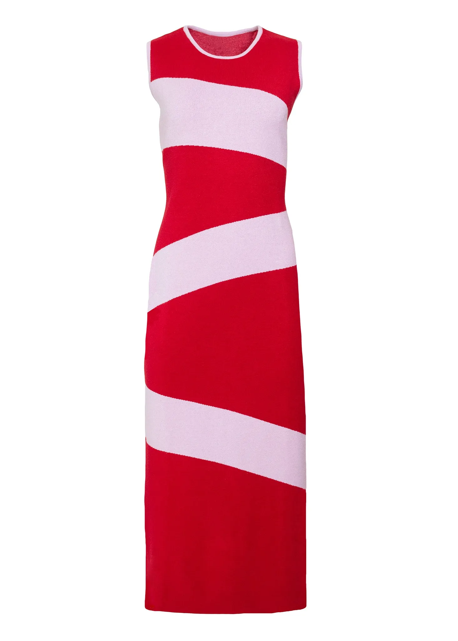 Knit Swirl Midi Dress sold by Hilary Macmillan product image thumbnail 5