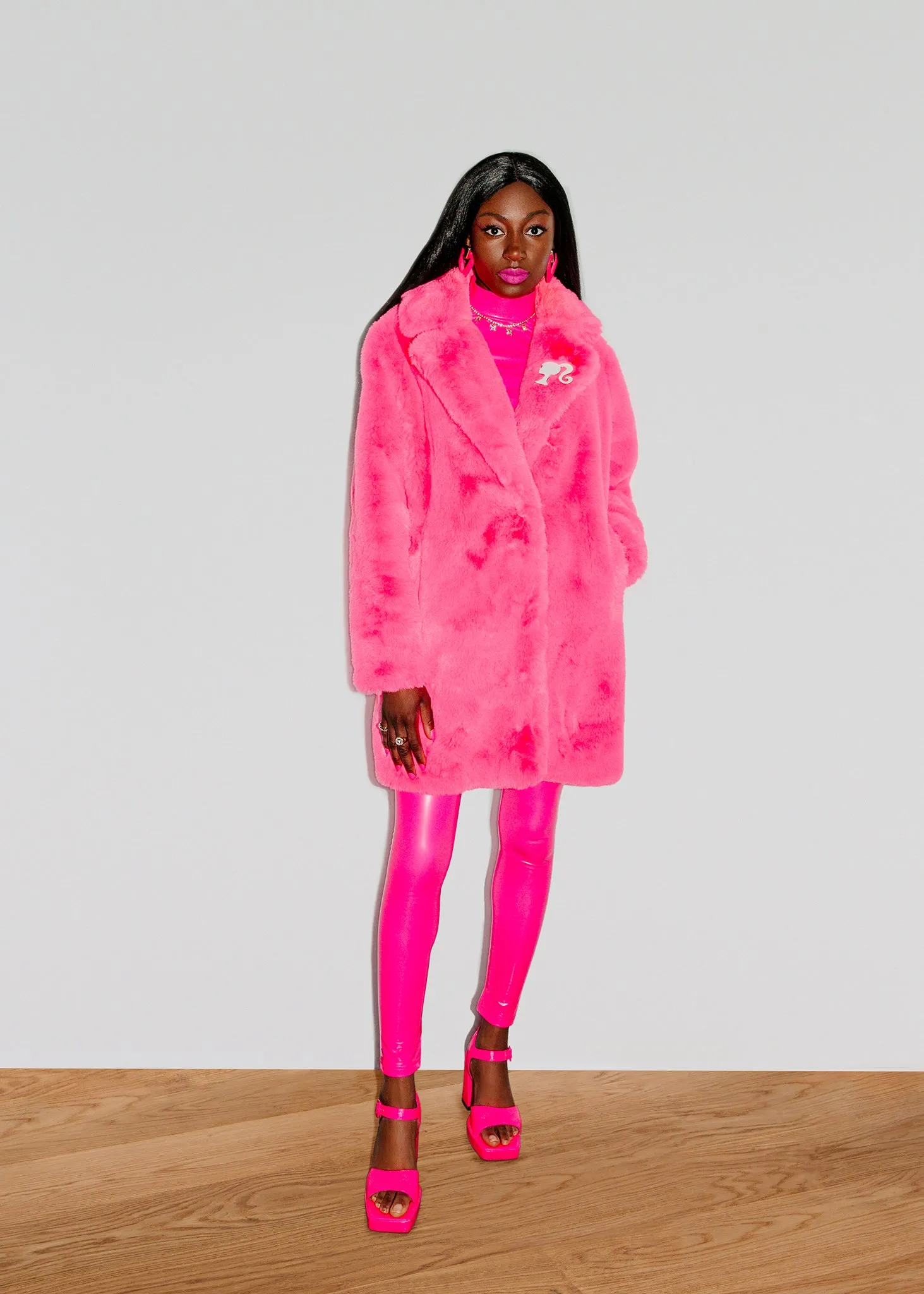 Barbie® Faux Fur Teddy Coat sold by Hilary Macmillan product image thumbnail 3
