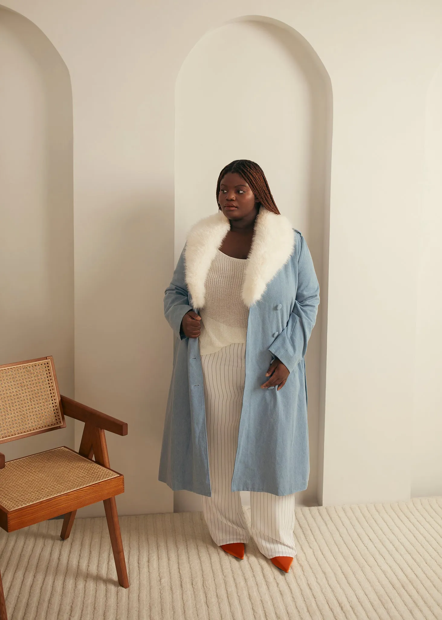 Striped Trouser Pants sold by Hilary Macmillan product image thumbnail 4