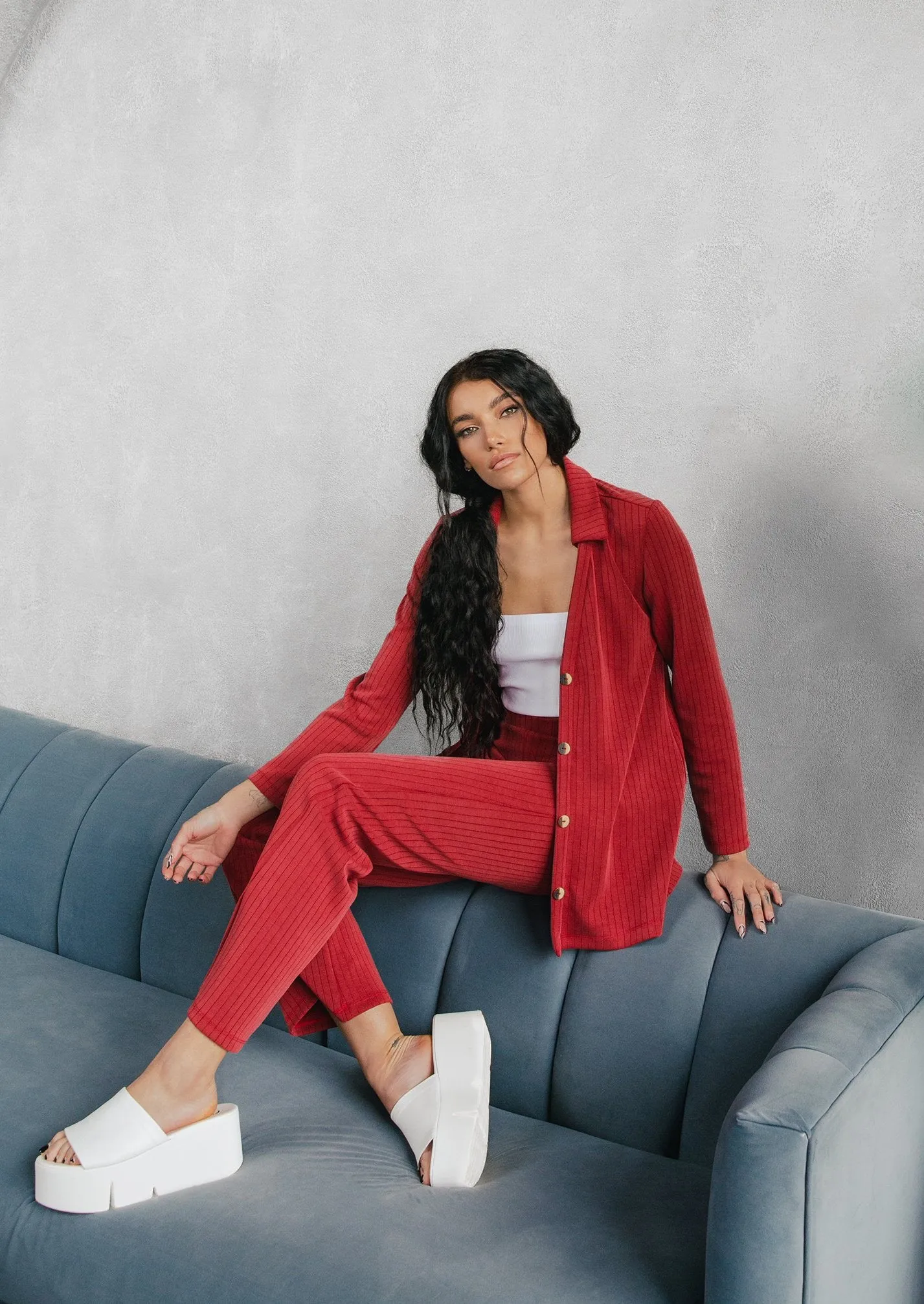 Sangria Flared Pant sold by Hilary Macmillan product image thumbnail 2