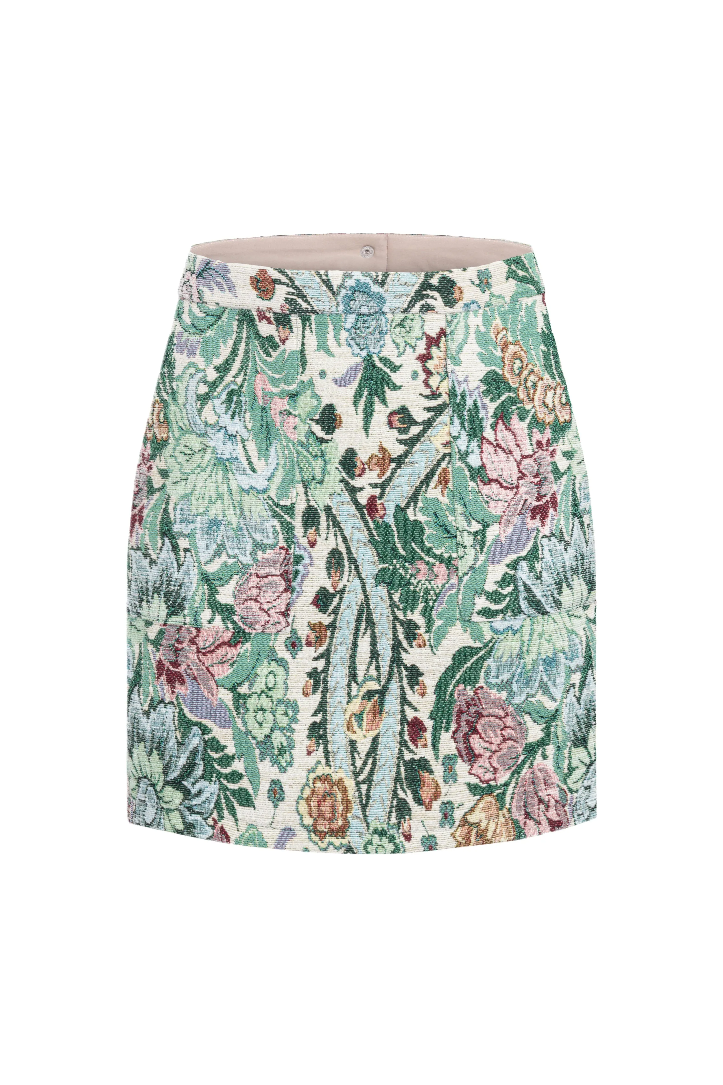 Jacquard Floral Mini Skirt sold by Hilary Macmillan product image thumbnail 3
