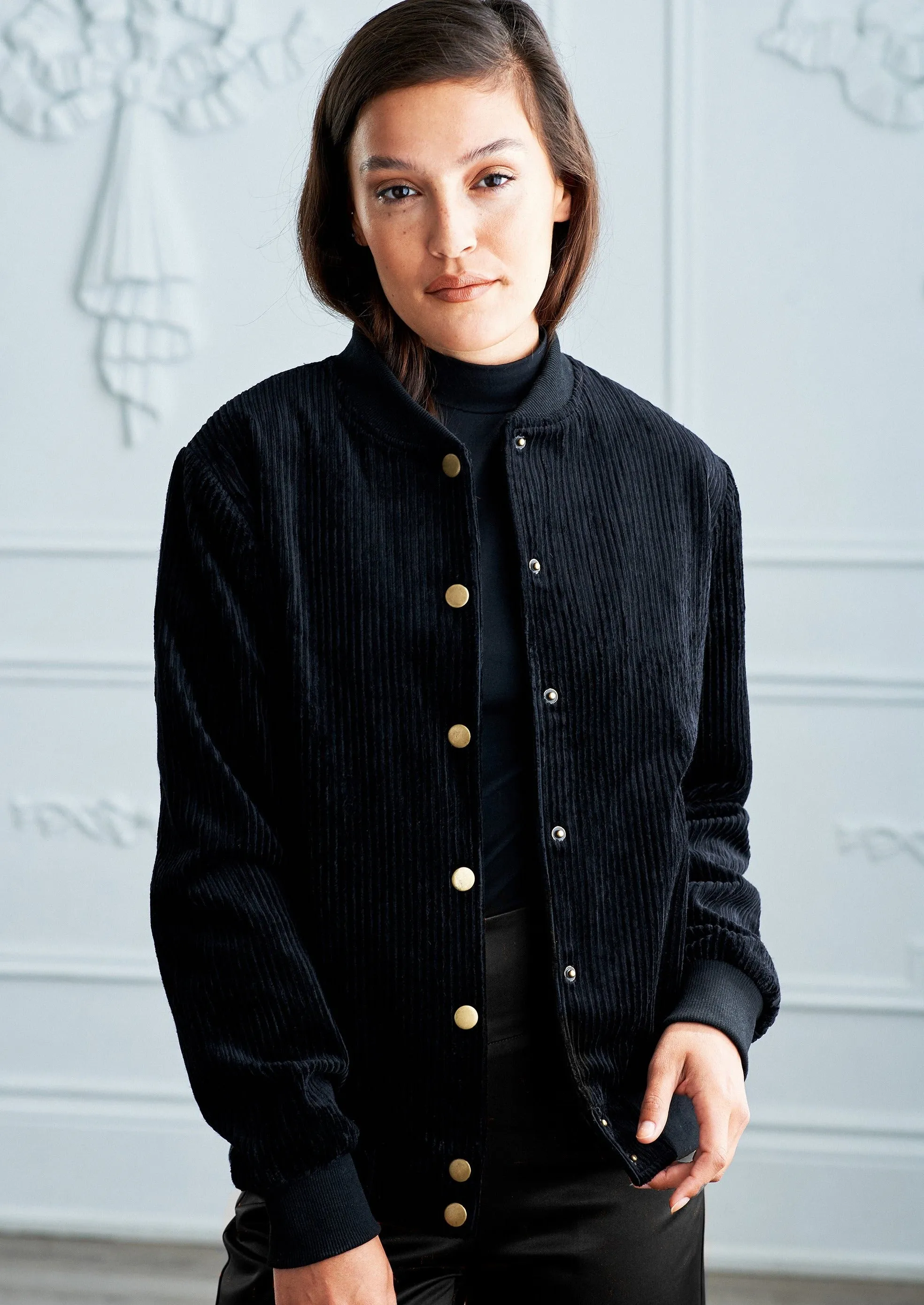 Cord Varsity Jacket sold by Hilary Macmillan product image thumbnail 3