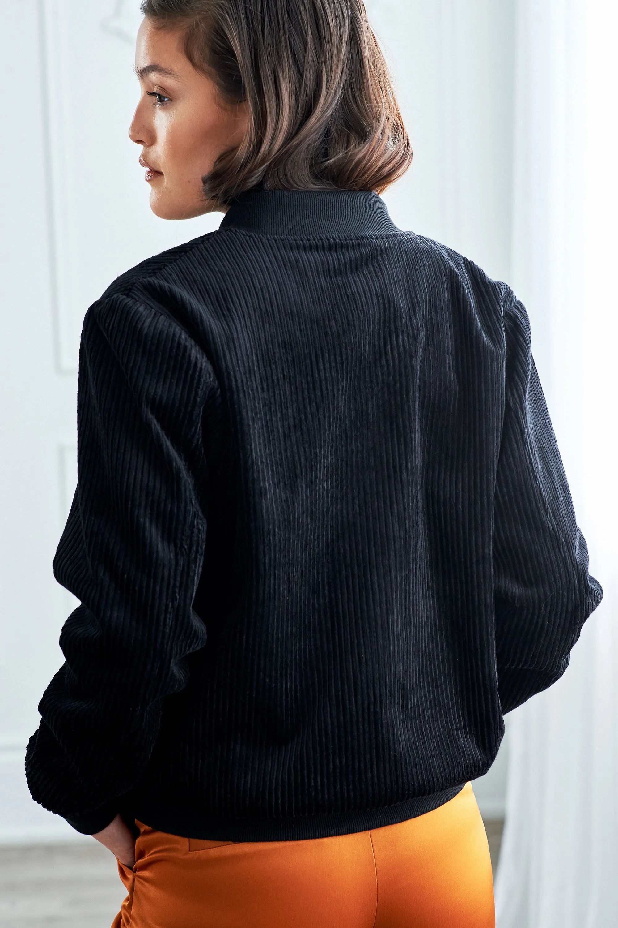 Cord Varsity Jacket sold by Hilary Macmillan product image thumbnail 4