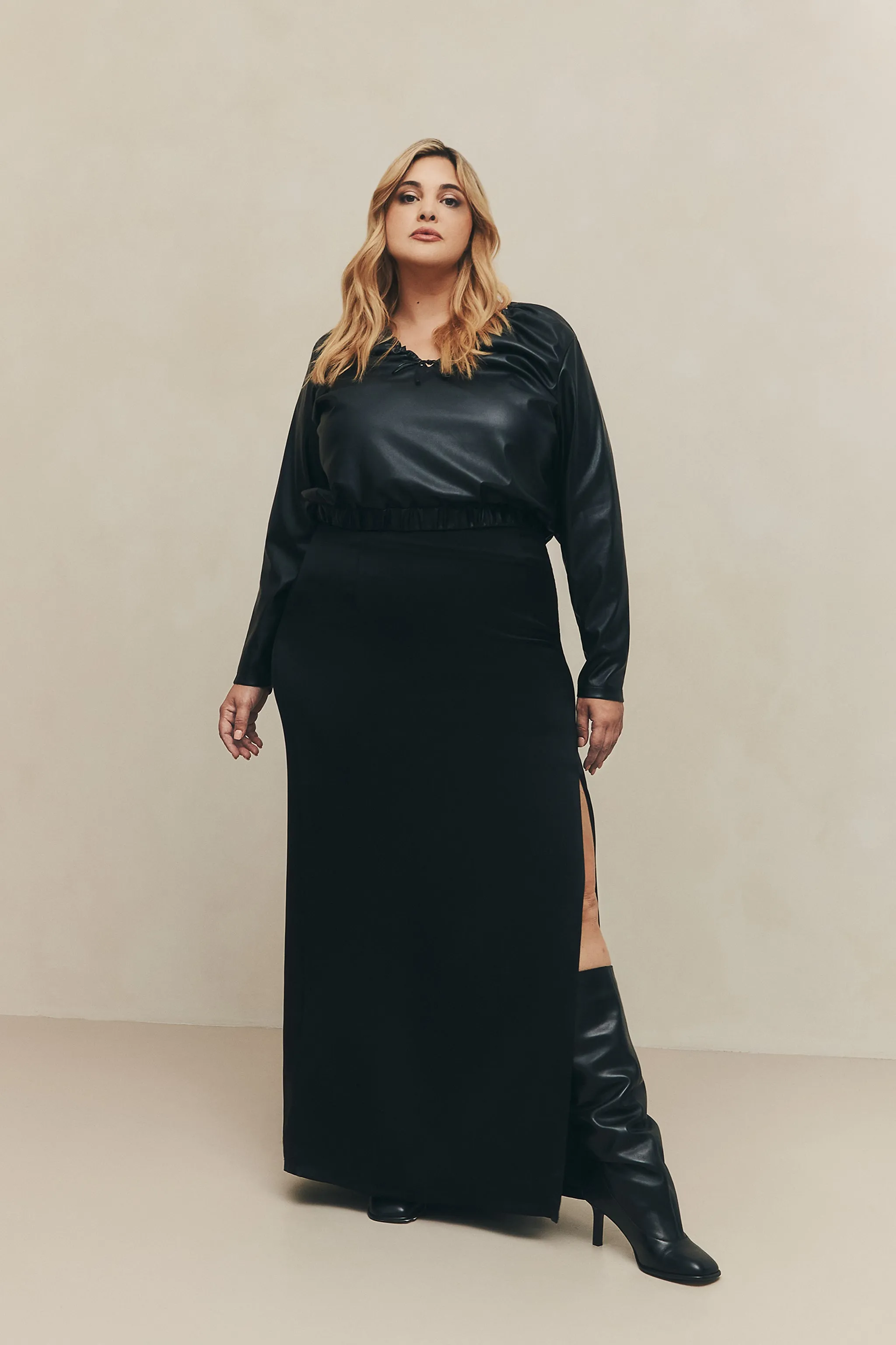 Satin Maxi Skirt sold by Hilary Macmillan