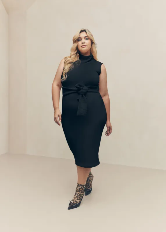 Belted Midi Dress made by Hilary Macmillan