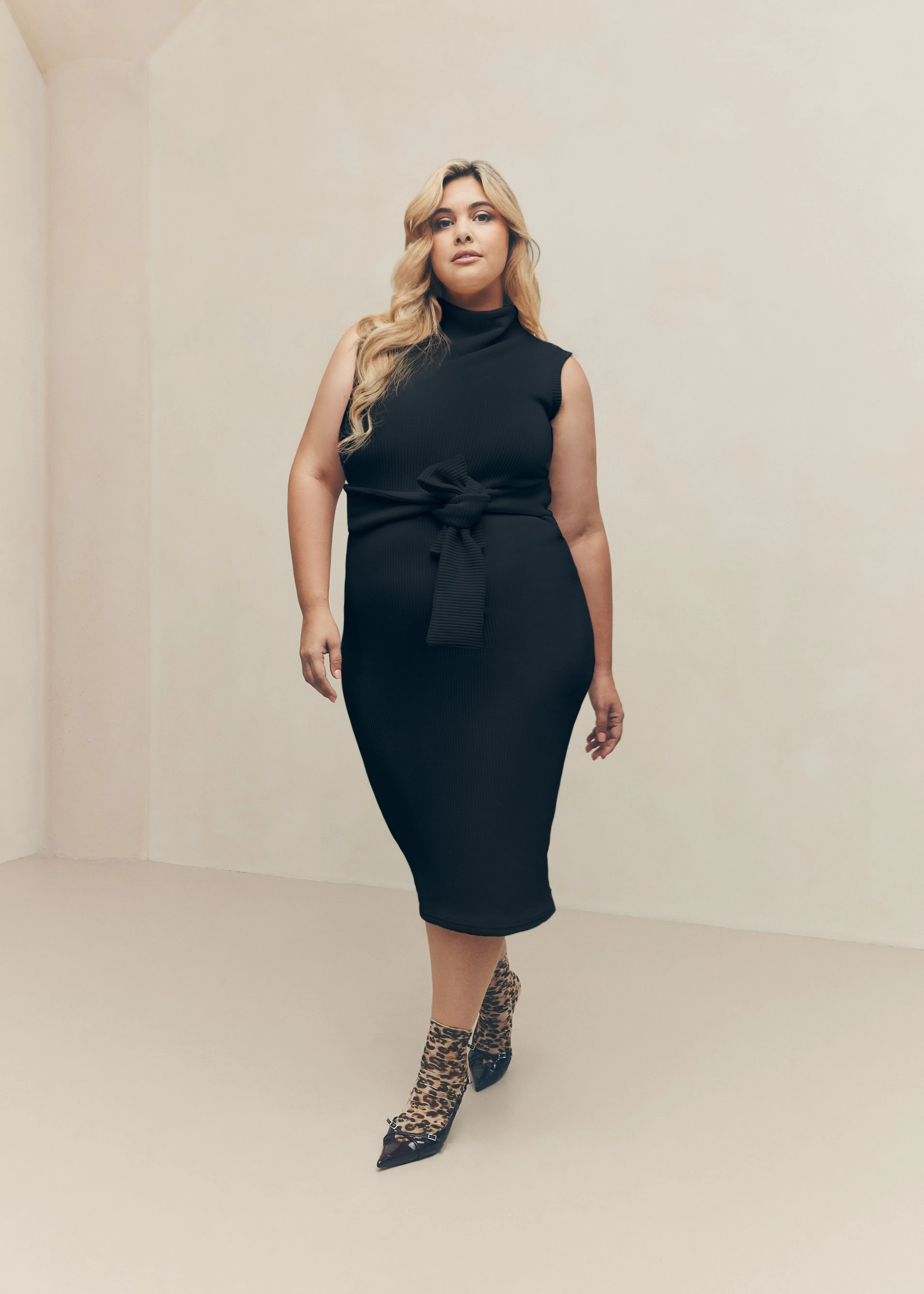 Belted Midi Dress sold by Hilary Macmillan