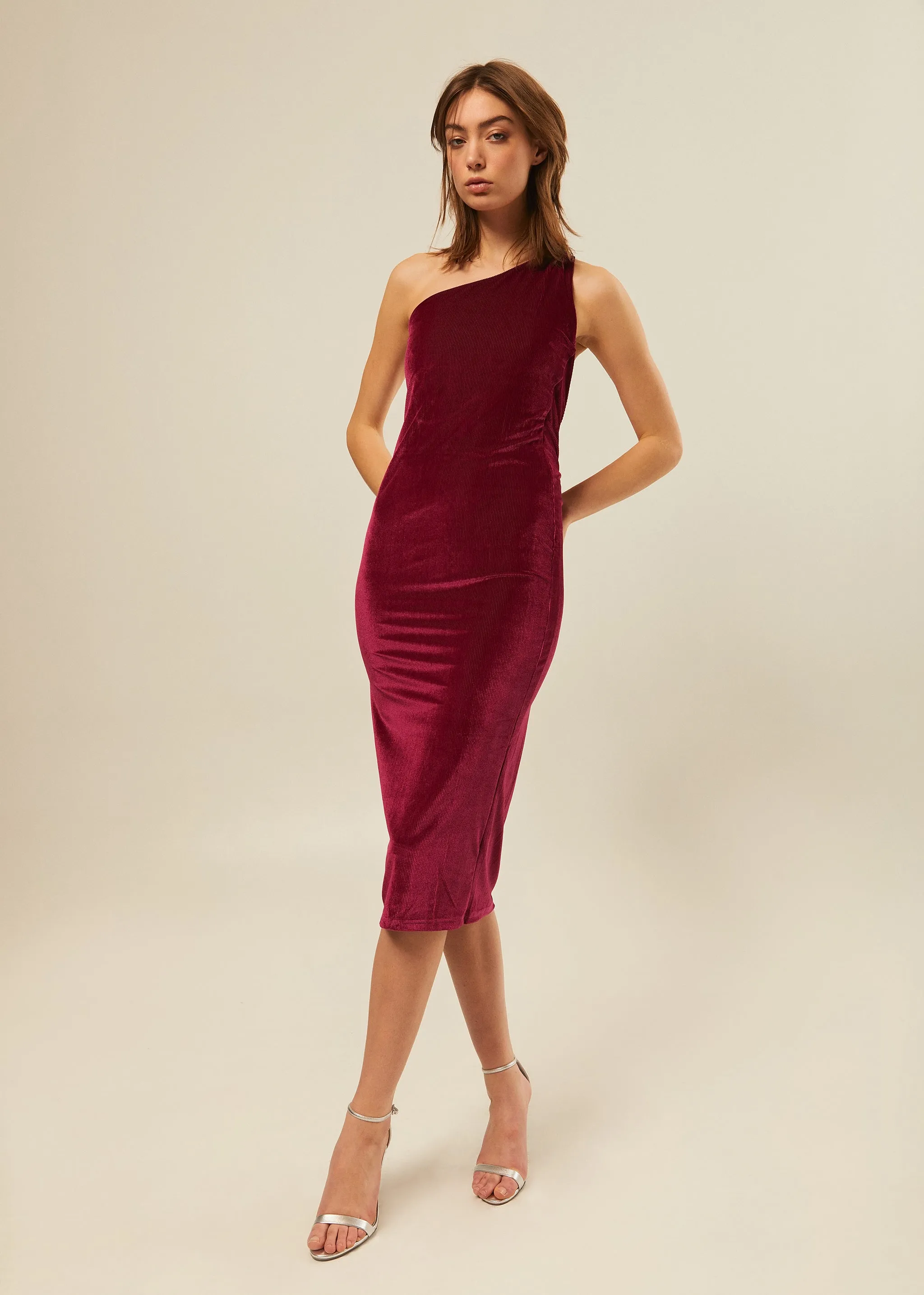 One Shoulder Velvet Dress sold by Hilary Macmillan