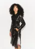 Black Side Snap Trench sold by Hilary Macmillan