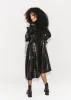Black Side Snap Trench sold by Hilary Macmillan