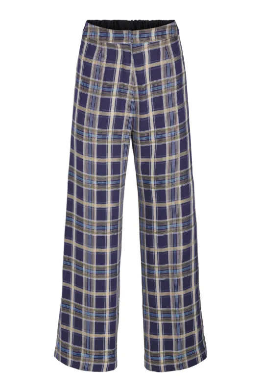 Plaid Wide Leg Pant sold by Hilary Macmillan