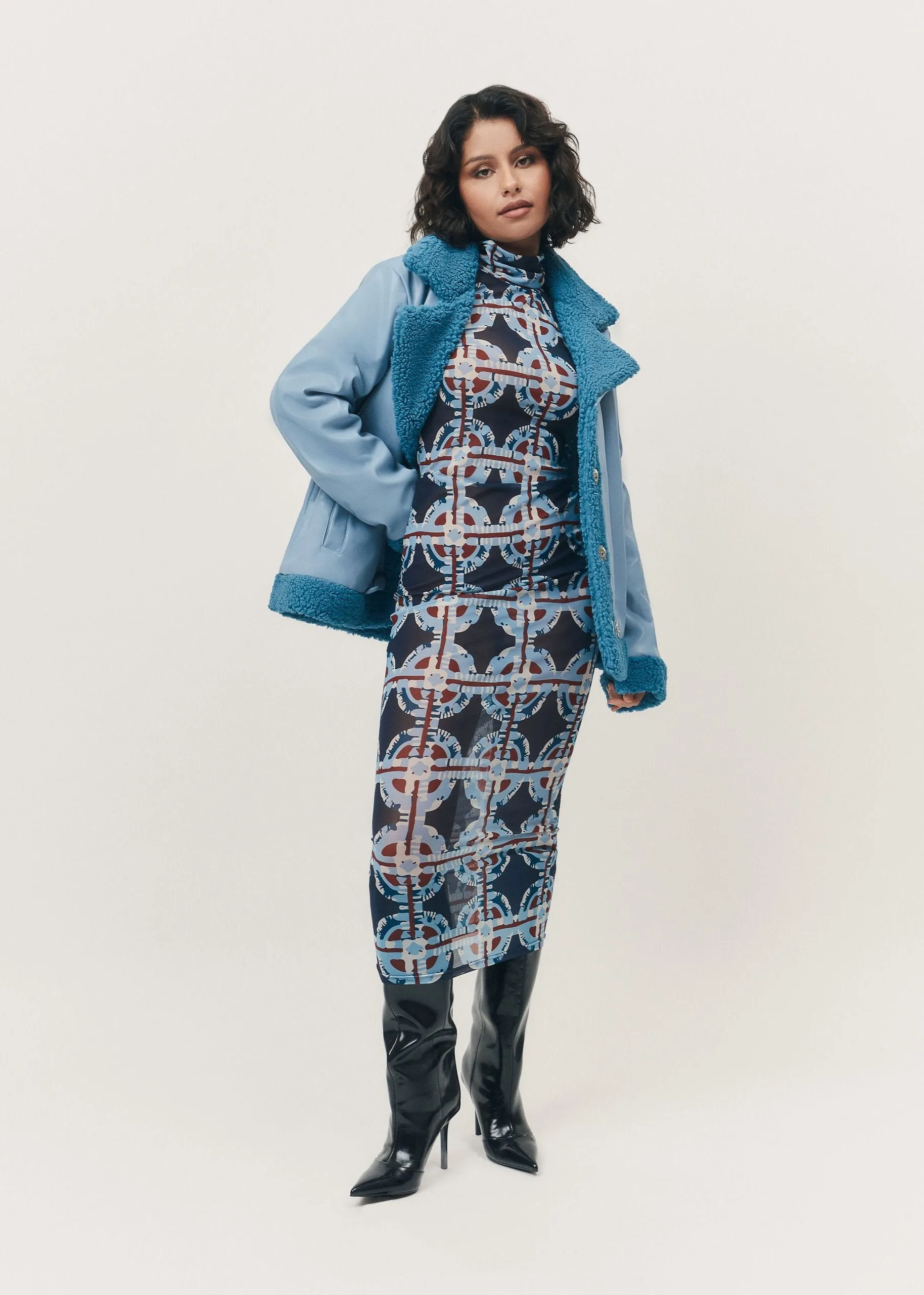 'Shearling' Pilot Coat sold by Hilary Macmillan product image thumbnail 2