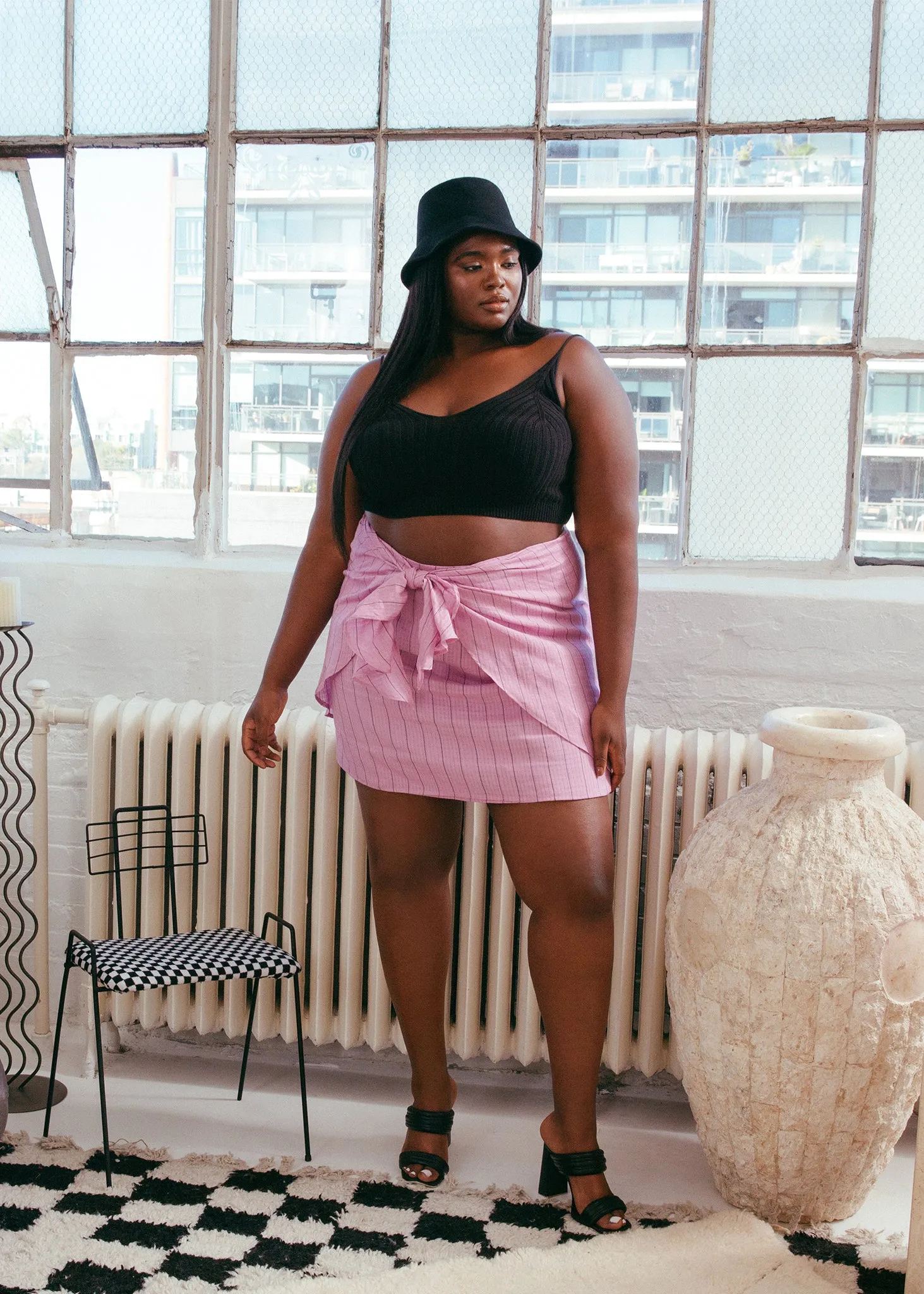 Knit Crop Top sold by Hilary Macmillan product image thumbnail 3