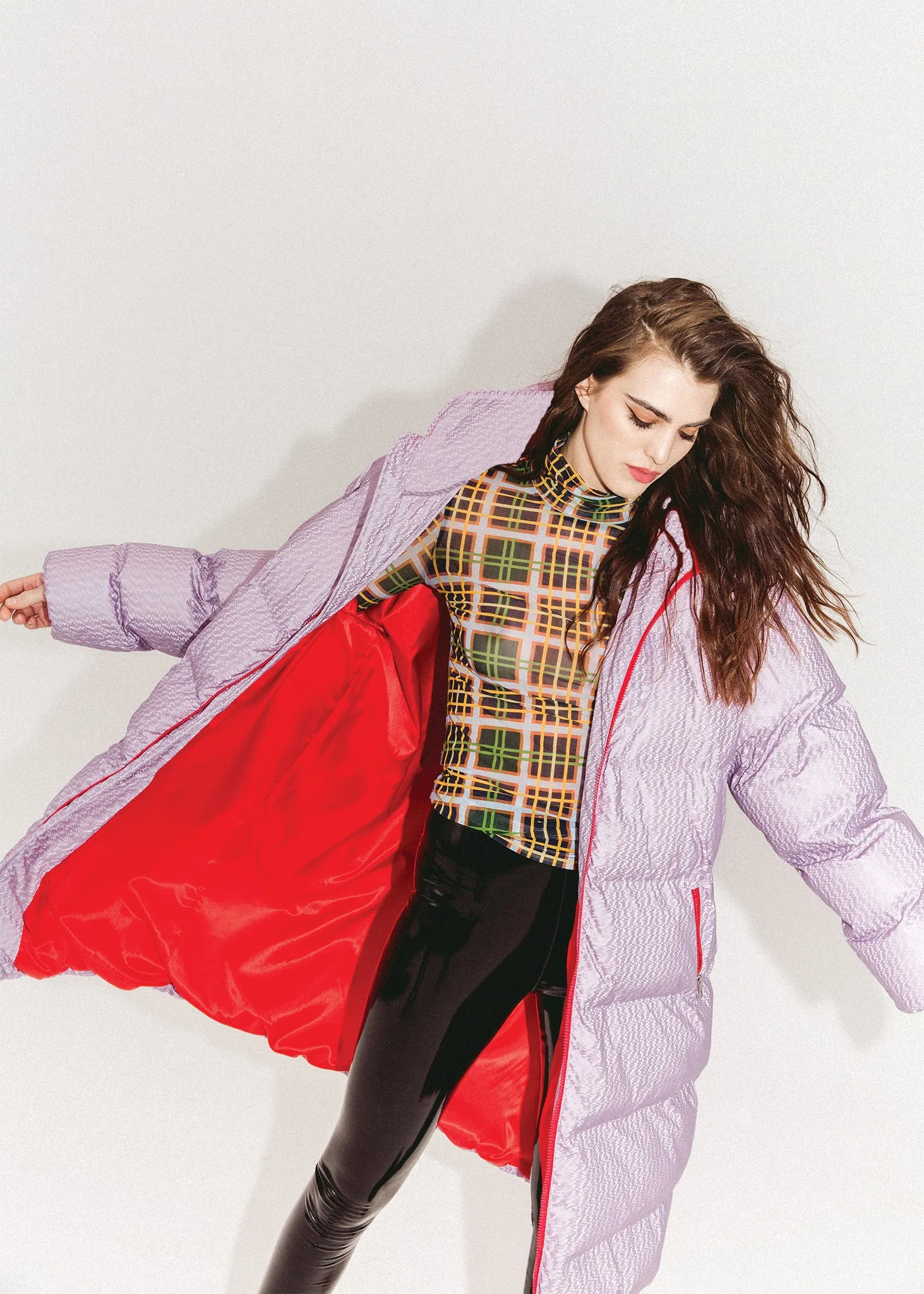 Purple Shimmer Puffer sold by Hilary Macmillan product image thumbnail 3